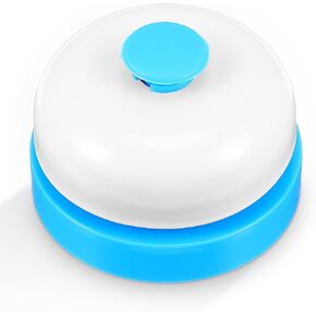 Service Call Bell Front Desk Dinner Bell 2.5 Inch Diameter with Metal Anti-Rust Construction Desktop Bell for Restaurants Hotels Schools Reception Areas Bar Hospitals Warehouses