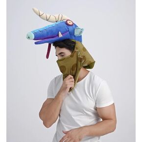 BOTW Moblin Mask - Ideal Cosplay Costume for BOTW and TOTK Characters - Cute Gamming Room Decor - Perfect for Halloween Parties or Themed Events