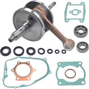 Crankshaft W/Piston Gasket Kit fit for Yamaha Blaster 200 YFS200 1988-2006 Rep 37F-11400-00-00 93306-30556-00 2XJ-11631-01-97
