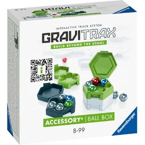 صندوق الكرة GraviTrax من Ravensburger - مجموعة تنظيم الرخام | لعبة العلوم والتكنولوجيا والهندسة والرياضيات الإبداعية | مسارات السباق التفاعلية | مثالية للأطفال والكبار الفضوليين | متوافق مع جميع أنظمة GraviTrax