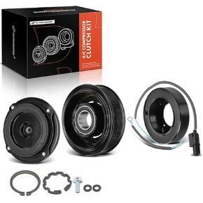 A-Premium Air Conditioner AC Compressor Clutch Kit Compatible with Honda Accord 2013 2014 2015 2016 2017 2.4L