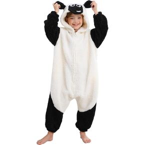 ATOZ Unisex Children Animal Sheep Onesie, Halloween Costume Pajamas Christmas Cosplay Sleepwear For Boys Girls