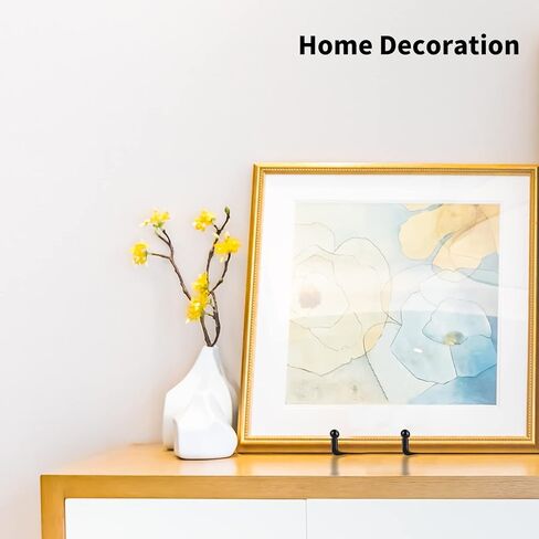 Decolore 5 Pack 10.3 Inch Black Plate Stands Picture Easels for Display Large Book Stands for Picture, Decorative Plate, Book, Frame, Tabletop Poster in Saudi Arabia