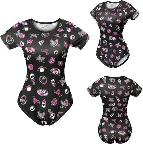 Littleforbig Silky Romper Onesie Pajamas Bodysuit - Baby Goth Usagi & Bella Onesie in Saudi Arabia
