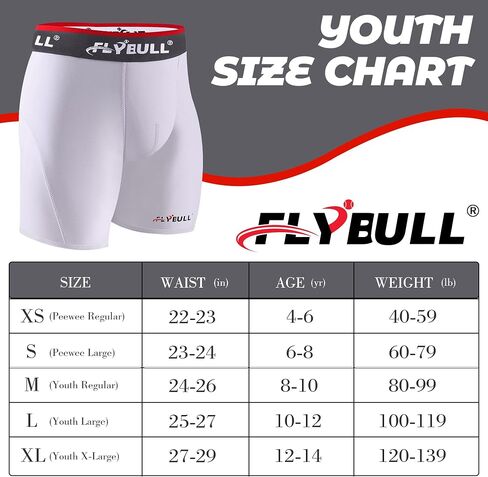 Cup Underwear Youth Boys Briefs with Soft Protective Athletic Cup for Baseball, Football, Lacrosse in Saudi Arabia