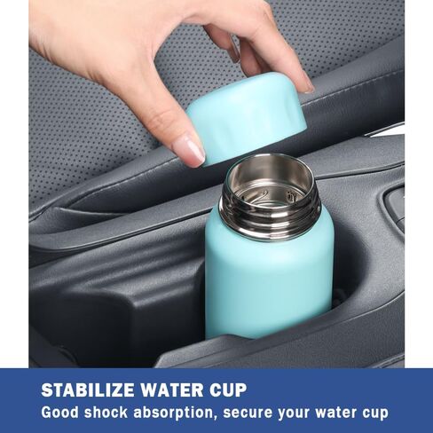 Car Cup Holder Insert/Holder Position Limiter - Anti Shake Silicone Car Coasters Bottle Stabilizers with Self-Adhesive - Car Must Haves Cup Holder Inserts for Car Truck SUV (6PCS) in Kuwait