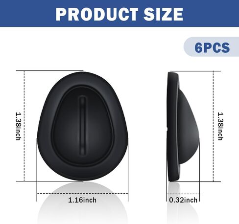 Car Cup Holder Insert/Holder Position Limiter - Anti Shake Silicone Car Coasters Bottle Stabilizers with Self-Adhesive - Car Must Haves Cup Holder Inserts for Car Truck SUV (6PCS) in Kuwait