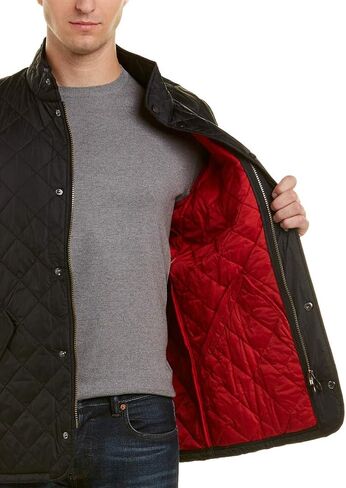 سترة لحاف تشيلسي Flyweight للرجال من Barbour، أسود، L in Kuwait