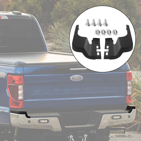 لوحة نهاية المصد الخلفي من Yiboinka متوافقة مع 2017 2018 2019 2020 2021 2022 2023 Ford F250 F350 Super Duty تحل محل FO1191148 HC3Z17B807BC (زوج واحد) in Saudi Arabia