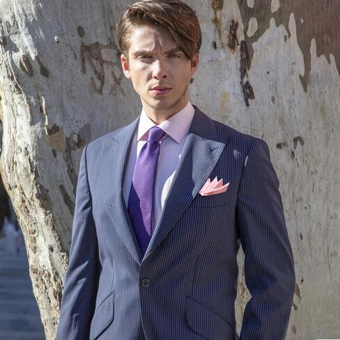 Pocket Squares for Men, 11.81'' Mens Womens Handkerchiefs with Pocket Square Holder for Suits Wedding Party Business in Kuwait