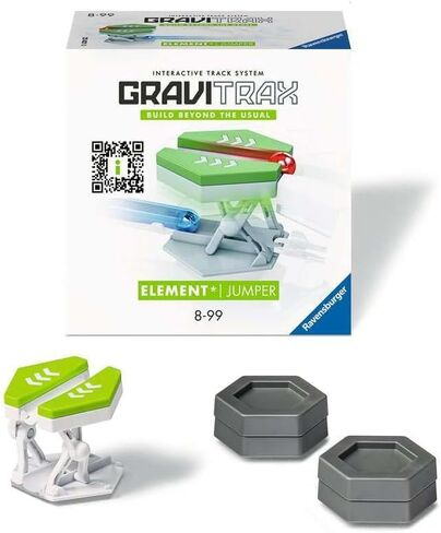 Ravensburger GraviTrax: Jumper Accessory| STEM Toy for Kids Ages 8 and Up | Compatible with All GraviTrax Systems | Ranked No.1 Marble Run System in The U.S in Saudi Arabia