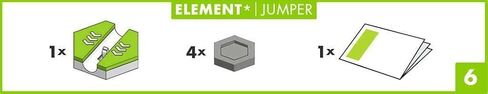 Ravensburger GraviTrax: Jumper Accessory| STEM Toy for Kids Ages 8 and Up | Compatible with All GraviTrax Systems | Ranked No.1 Marble Run System in The U.S in Saudi Arabia