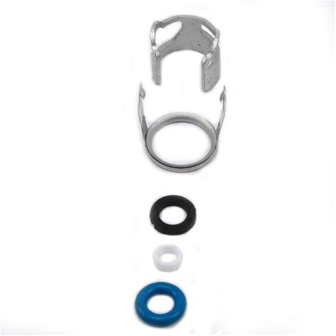 6pcs Fuel Injectors Seals Repair O-ring Kit 06E998907G Replacement For AUDI A4 A6 A8 2.8L 3.2L V6 in Saudi Arabia