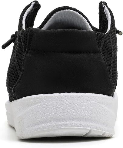 Betrue Kids Boys Girls Breathable Loafers Slip-On Casual Canvas Boat Shoes Lightweight Lace Up Loafers(Little Kid/Big Kid) in Saudi Arabia