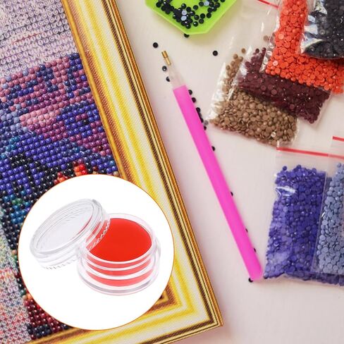 30PCS Diamond Art Wax, Diamond Art Tools and Accessories Wax for Diamond Art,10 Box Round Diamond Art Wax Refills Diamond Art Sticky Pads for Diamond Art Painting (5 Color) in Saudi Arabia