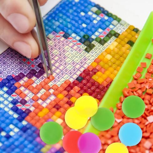 30PCS Diamond Art Wax, Diamond Art Tools and Accessories Wax for Diamond Art,10 Box Round Diamond Art Wax Refills Diamond Art Sticky Pads for Diamond Art Painting (5 Color) in Saudi Arabia