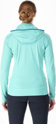 Rab Women's Force Hoody - Lightweight Long-Sleeve Hooded Baselayer Shirt for Hiking, Climbing, & Trail Running in Saudi Arabia