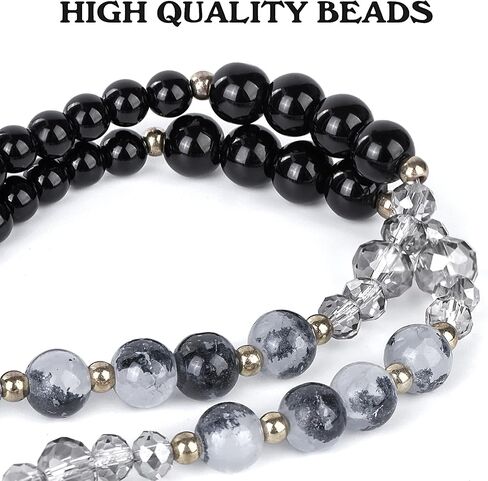 Lanyards for ID Badges and Keys,Natural Stone Beaded Teacher Lanyard,Retractable Cute women Lanyard for keys in Saudi Arabia