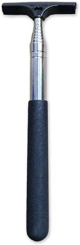 Car Rearview Mirror Wiper, Retractable Auto Glass Squeegee, Water Cleaner with Telescopic Long Rod, Portable Cleaning Tool for All Vehicles, Universal Automotive Accessories (Pink) in Saudi Arabia