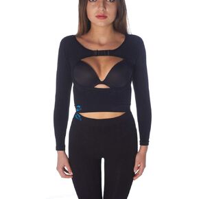 CzSalus Bust and arms girdle brachioplasty liposuction (Black, L/XL)