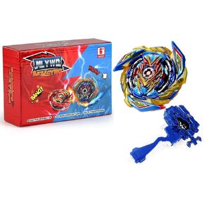 mlywd Bey Battling Tops Burst SuperKing, Bey Blade Launcher and Grip Battle Game Set Right Spin DB Layer System Gyro Toys Set Gifts for Kids Children Boys, B-163