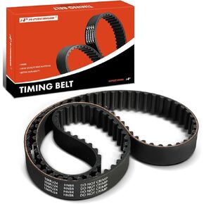 A-Premium Engine Timing Belt Compatible with Honda Civic 1988-1995 1.5L, Civic del Sol 1993-1995 1.5L, CRX 1988-1991 1.5L - Replace# 14400PM3004