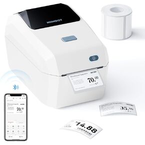 NIIMBOT Label Maker for Sticker Labels, K3 Label Printer Can Print Width 3.15 Inch Label Paper for Small Business and Home Office, Compatible with PC, 7 Android&3 iOS (White)
