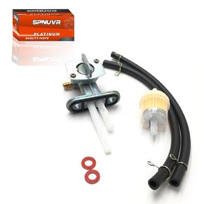 Motorcycle Fuel Valve Petcock Oil Switch Assembly Compatible with Polaris 425 Magnum TTR Petcock, Fit for Yamaha Blaster 200 YFS200 1988-2006 YFM600 Big Bear YFM250 YFM350