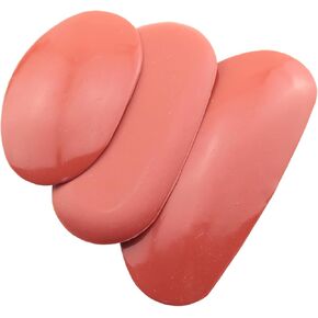 RLECS 1 Set Clay Sculpting Rubber 3 Piece Set Soft Clay DIY Tool Surround Cast Clay Wheel Tool Piece Rubber Clay Sculpting Tool Removes Fingerprints Suitable for Pottery Clay Art