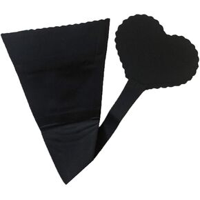 Neva Nude InvisiKnix Invisible Black Sticker Thong Pasnties and Nipztix Pasties Set