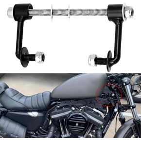 طقم رفع خزان الغاز للدراجات النارية مقاس 2 بوصة لهارلي سبورتستر نايتستر حديد 883 XL883 1200 48 72 1995-2021 مجموعة أدوات رفع خزان الغاز الصلب البديلة in Kuwait