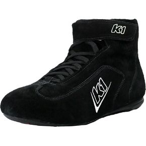 K1 Challenger Nomex® Adult Auto Racing Shoes - SFI 3.3/5 - Black - Size 11