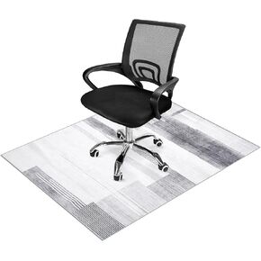Office Chair Mat, Chair Mat for Hard Floors 48 x 60 Inches, Vintage Desk Chair Mat, Floor Mat for Office Chair Low Pile, Non Slip Mat for Under Desk Hardwood Floor, Computer Chair Mat for Hardwood
