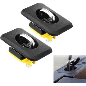 2Pcs Truck Bed Tie Down Anchors Compatible with Ford F150 '98-14, Ford Super Duty 98-16, Dodge RAM 95-08, Chevrolet Silverado and GMC Sierra 88-13