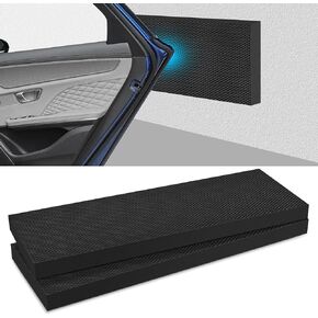 MYFAMIREA Garage Wall Protectors 4 Pack Car Door Protectors 1.18'' Thick Garage Wall Guards Self Adhesive EVA Foam Wall Bumper Guards High Density Wall Padding for Warehouse Parking (11.81'' x 3.94'')