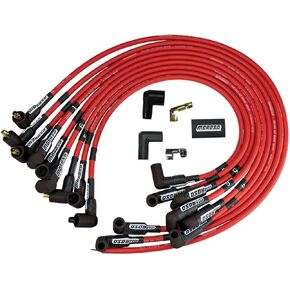 Moroso 73683 Spark Plug Wire Set , Red