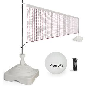 مجموعة كرة الطائرة لحمام السباحة من Aoneky - مجموعة ألعاب كرة الطائرة لحمام السباحة