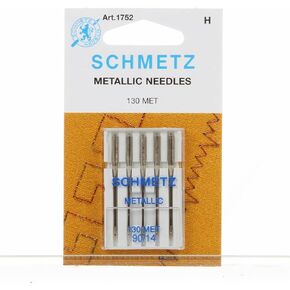 Schmetz Metallic Sewing Machine Needles System 130/705 Size 14/90 Package of 5