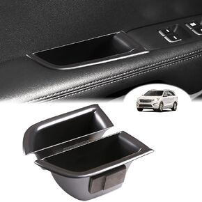Aunginsy Car Armrest Box Storage Box Compatible with Kia Sorento 2016-2020 Center Console Organizer Tray Armrest Storage Box Secondary Container Insert Storage Box ABS Interior Accessories with Mat