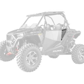 لوحات جانبية بلاستيكية SuperATV لـ Polaris RZR 900 / XP 1000 / XP Turbo/XP Turbo S (انظر الإعداد) - لوحتان جانبيتان خلفيتان - تعمل مع معظم أبواب OEM وأبواب ما بعد البيع - مصنوعة من مادة HDPE شديدة التحمل
