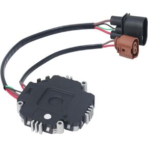 AITKEN Radiator Cooling Fan Control Module Compatible with VW Golf Jetta Passat Rabbit Tiguan CC Eos,Audi A3 TT,3C0959455F,1K0959455FR,1TD959455
