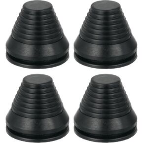 uxcell 4 Pcs Tower Shaped Grommet 110mm 4.33 Inch Drill Hole, Rubber Plugs Hole Grommets Protection Gasket Kit for Wire Cable Cord in Saudi Arabia