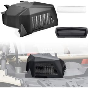 SAUTVS Noise Reduction Kit for Can-Am Maverick X3, Air Clutch Intake Relocation Kit for Can-Am Maverick X3 MAX Turbo R RR 2017-2024 Accessories