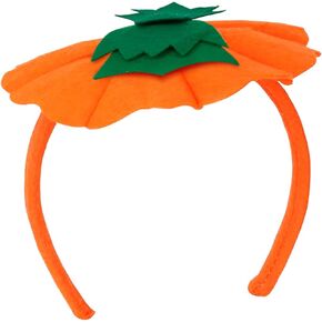 Halloween Pumpkin Headband Pumpkin Hat for Women Adult Kids -Pumpkin Headband hat Dress Up Headband