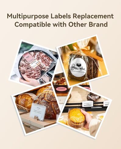 NIIMBOT Label Maker for Sticker Labels, K3 Label Printer Can Print Width 3.15 Inch Label Paper for Small Business and Home Office, Compatible with PC, 7 Android&3 iOS (White) in Kuwait