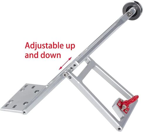 RC Winch/Servo Rescue Truck Tow Truck Crane Arm Wrecker DIY Tool 1/10 RC Crawler Car Axial SCX10 D90 TRX4 Capra LCG Chassis Part (A 5 in 1 Wrecker KIT) in Kuwait