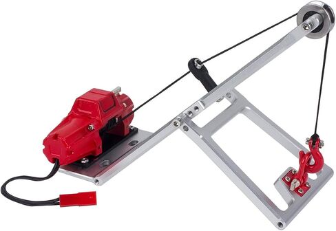 RC Winch/Servo Rescue Truck Tow Truck Crane Arm Wrecker DIY Tool 1/10 RC Crawler Car Axial SCX10 D90 TRX4 Capra LCG Chassis Part (A 5 in 1 Wrecker KIT) in Kuwait