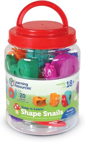 Learning Resources Snap-n-Learn Llamas - 26 قطعة، للأعمار 18 شهرًا، ألعاب تعليمية للأطفال الصغار، ألعاب تعلم الحروف الأبجدية للأطفال الصغار، ألعاب تعليمية لمرحلة ما قبل المدرسة، ABC للأطفال in Kuwait