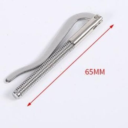 65mm Metal Spring Money Clip Insert Bar Wallet Clamp For Bifold Leather Purse Credit Card Holder 2-1/2" Long (Bronze) in Saudi Arabia