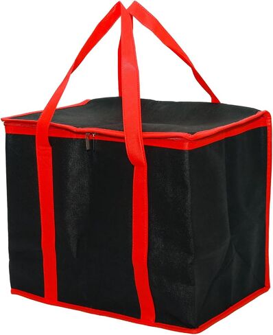Lilaly Styrofoam Cooler Food Delivery Bag, Insulated Grocery Bags Insulated Cooler Bag for Hot or Cold Food Delivery, Groceries, Travel, Shopping in Saudi Arabia